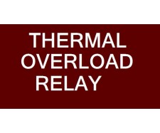 THERMAL OVERLOAD RELAY