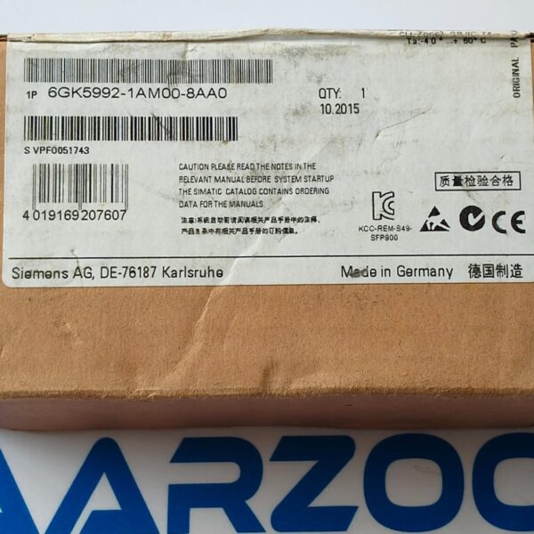 6GK5992-1AM00-8AA0 New 6GK5 992-1AM00-8AA0 Siemens 1PC NEW Accessory Terminal