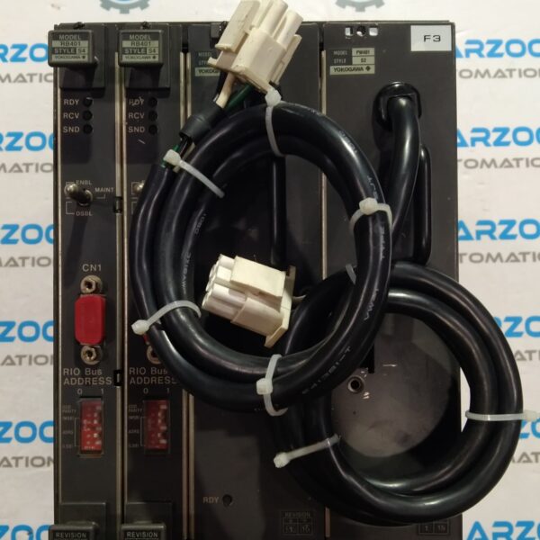 Yokogawa RB401-S4 | PW401-S2 Bus Module & Power Supply Unit Complete Set
