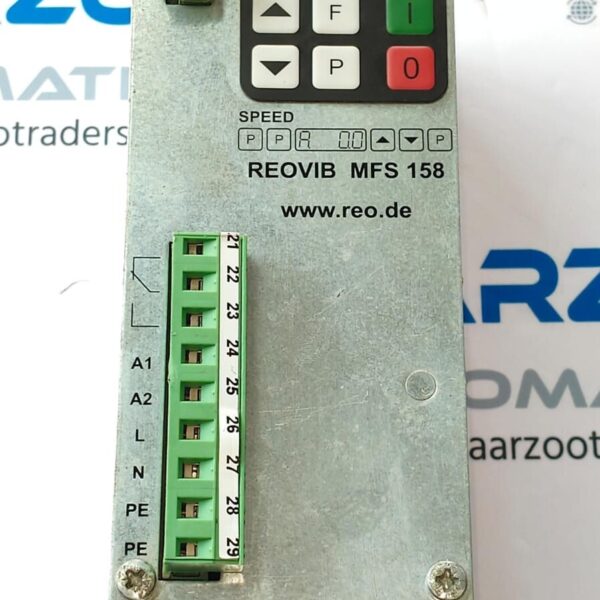 1Pc Used REO REOVIB MFS 158 servo Driver, Id: 615820, Input: 110/240V | USED