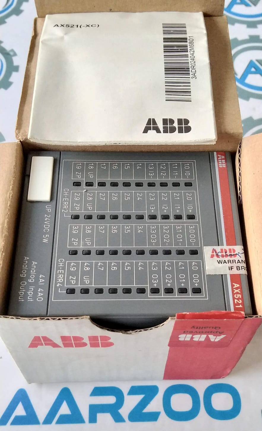 Brand New AX521 D1 1SAP250100R0001 ABB analog input/output module In ...