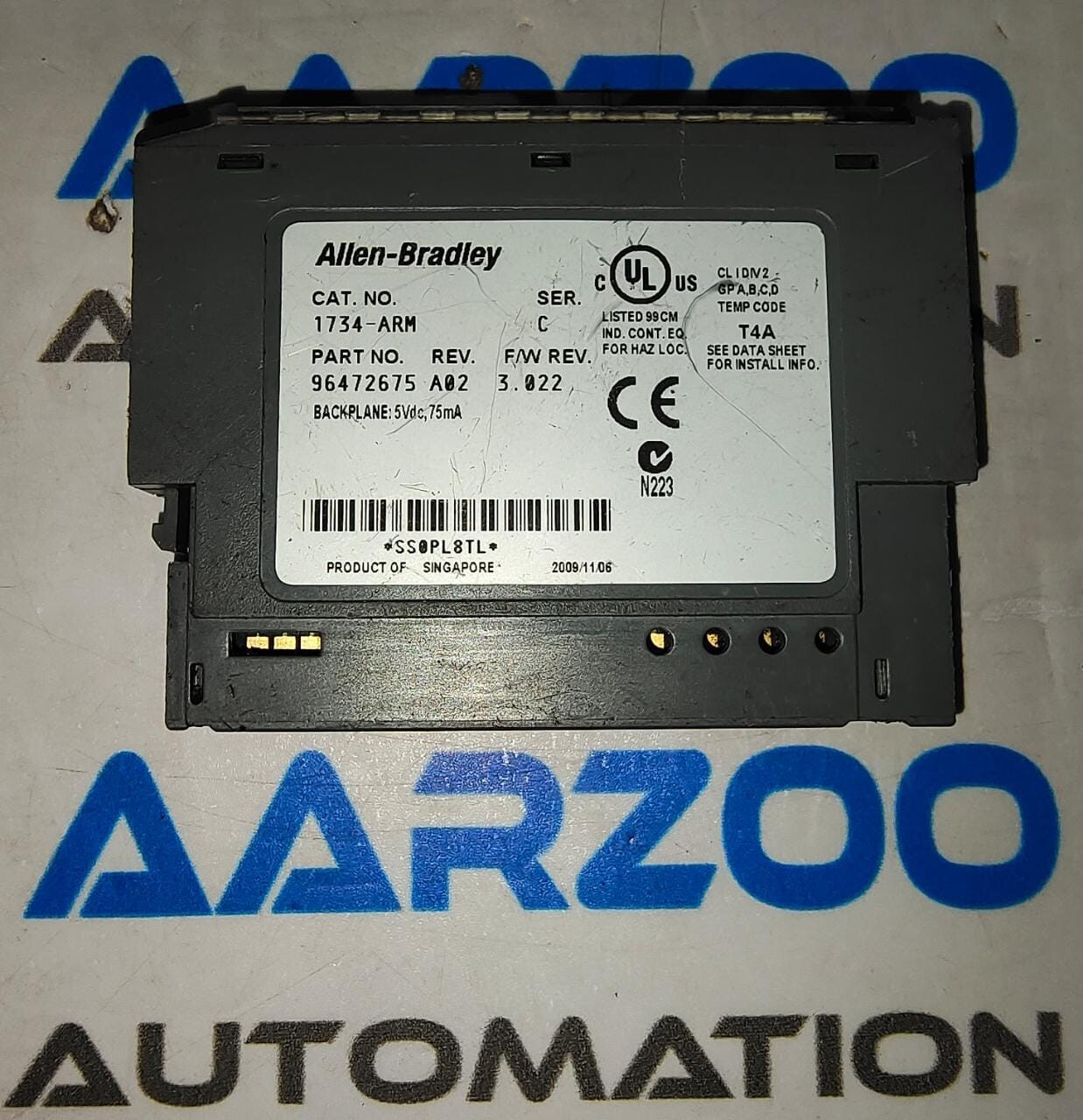 Allen Bradley RESERVE MODULE SER. C F/W: 3.022 1734ARM – Aarzoo Traders