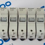(LOT OF 5) BUSSMANN CH141B 50A 690V~ SERIES CH14 FUSE HOLDER 14x51 | USED