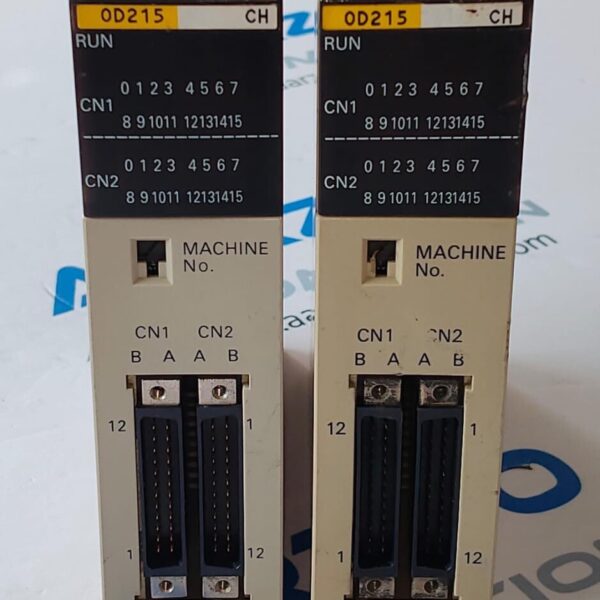 (SET OF 2) OMRON C200H-OD215 PLC MODULE | Omron C200H OD215 Output Module USED