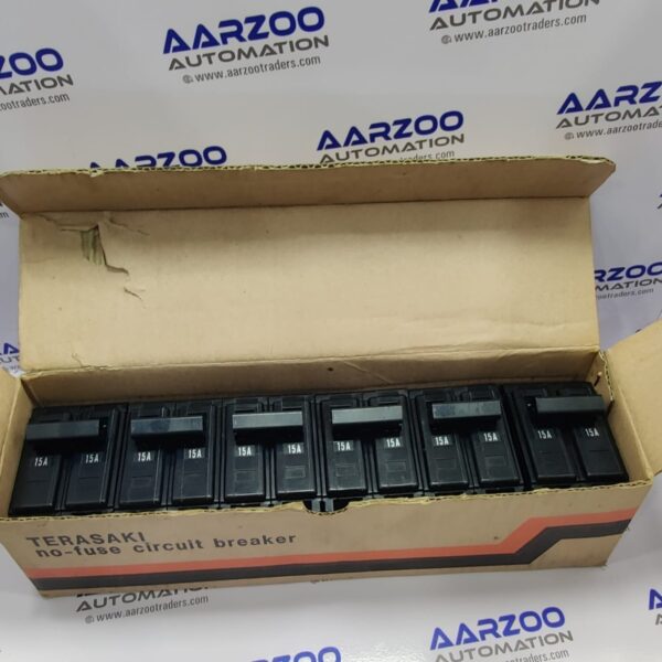 (BOX OF 6) TERASAKI TB-5D 2POLE 15AMP MINIATURE CIRCUIT BREAKER NEW TB-5D-2P-15A