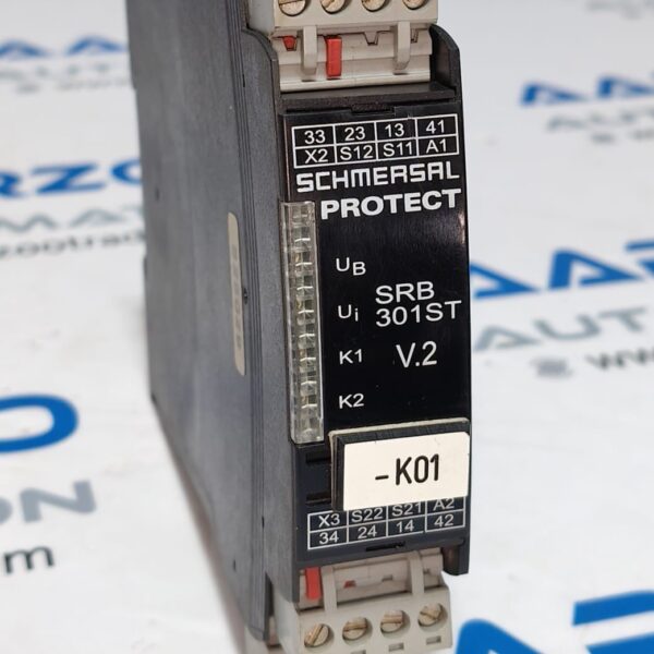 SCHMERSAL PROTECT SRB 301ST SAFETY RELAY SRB301ST 24V AC/DC SRB 301ST-24V USED