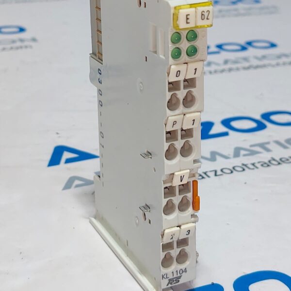 (LOT OF 10) TRS KL 1104 4-CHANNEL DIGITAL INPUT BUS TERMINAL KL1104 24V DC